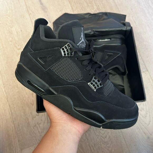 Baskets noires hautes Air