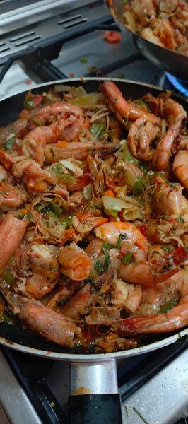 Crevettes Sautées Épicées