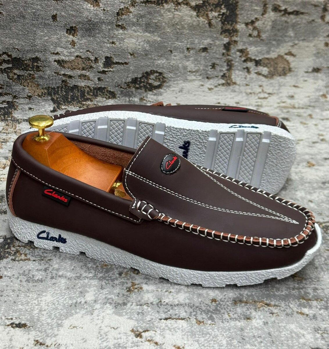 Mocassins hommes confort Clarks