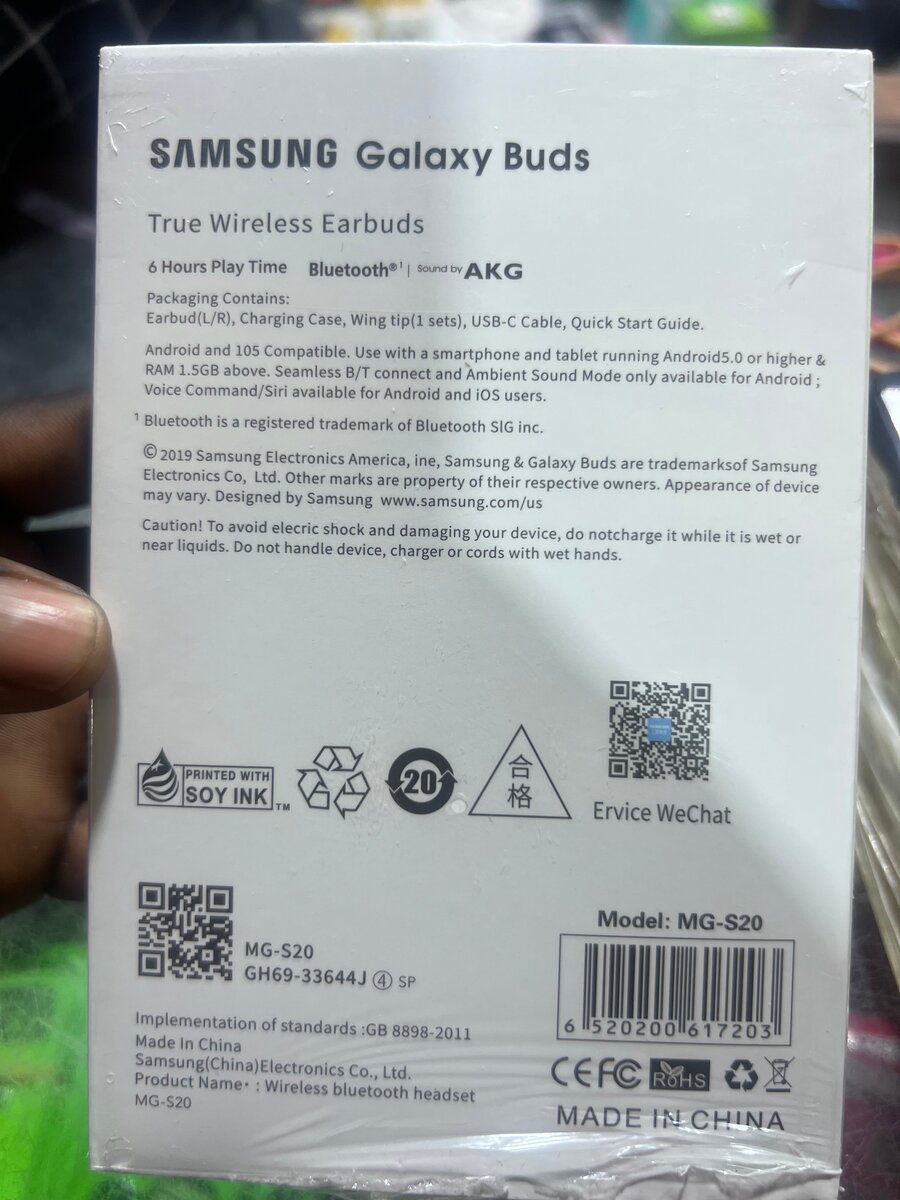 Écouteurs sans fil LED Samsung