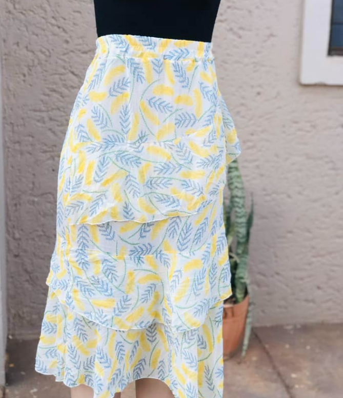 Good quality silk skirt