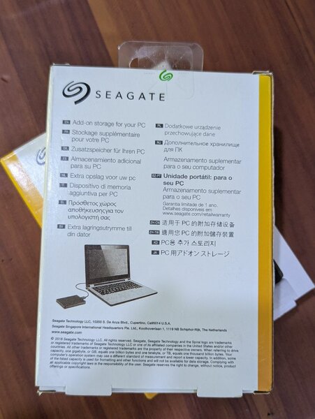 1 Terabyte external Hard Drive New