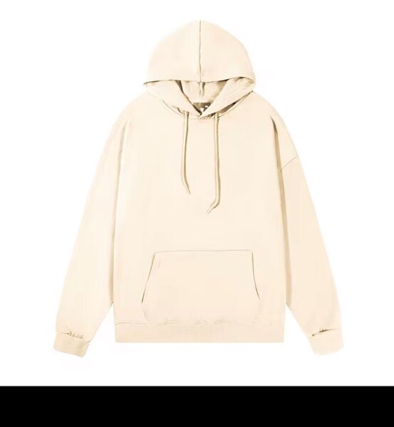 Sweat à Capuche Unisexe Beige