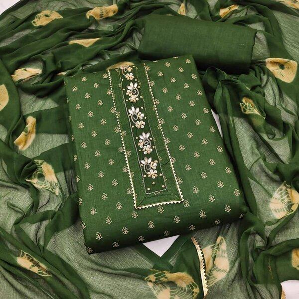Cotton 3 Peace Suit