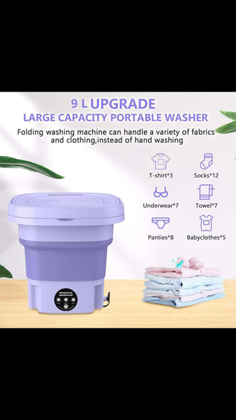 Foldable Mini washing machine