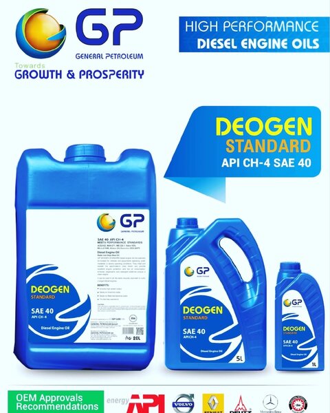 GP DEOGEN STANDARD SAE40 API CH-4