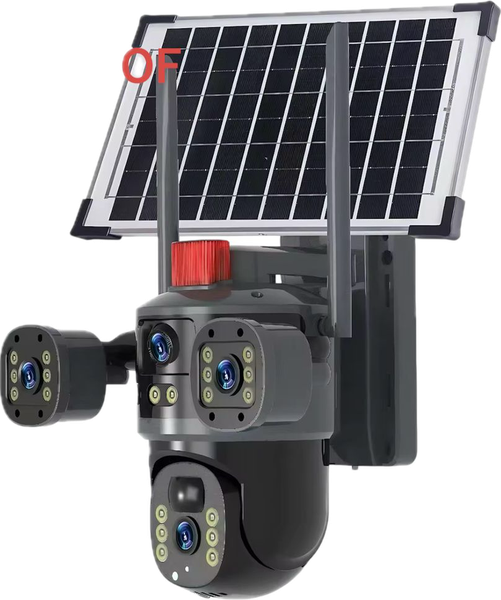 Caméra de sécurité solaire