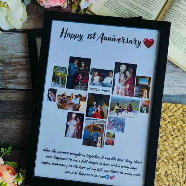 Custom photo frame