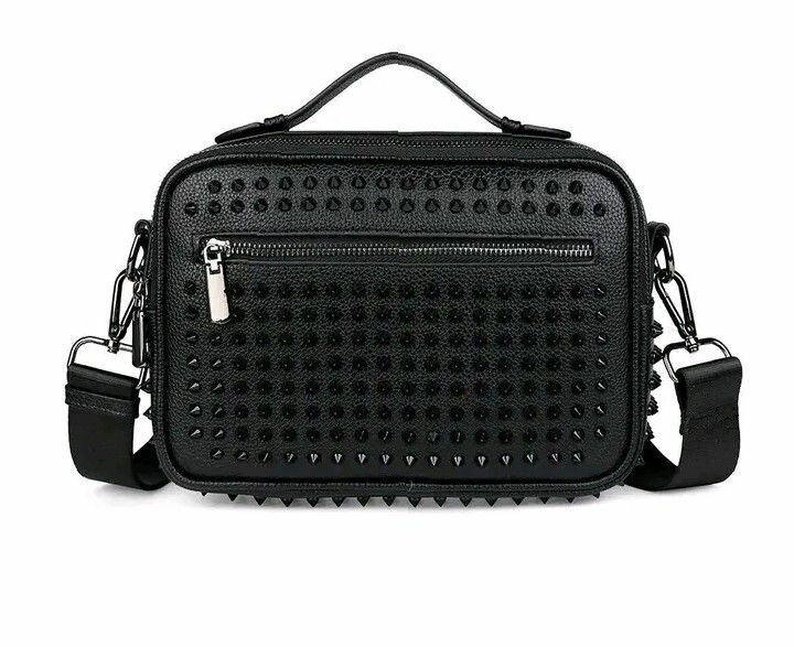 Sac bandoulière homme noir