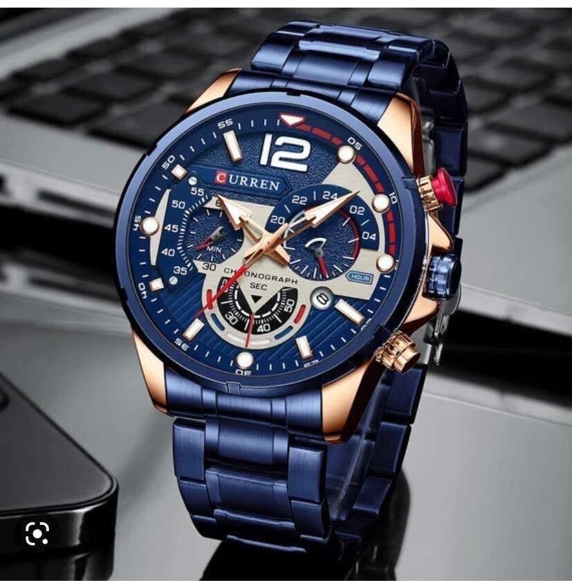 Montre Homme Chronographe Élégante