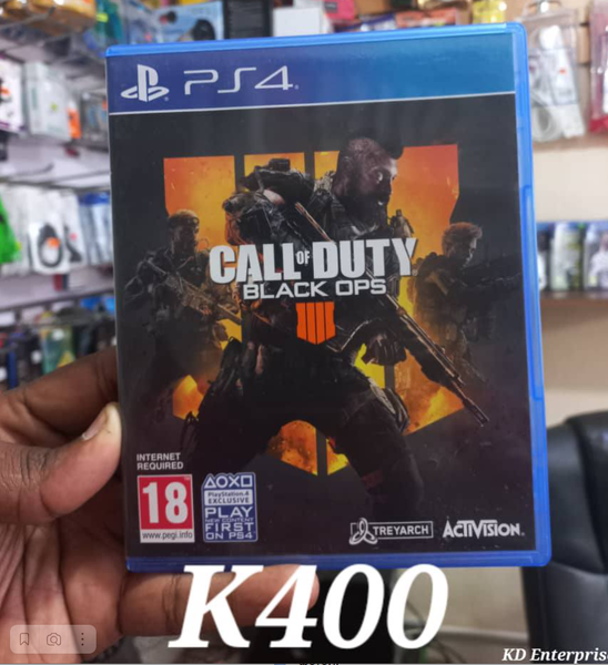 PlayStation 4 Game CDs  Call of duty Black ops