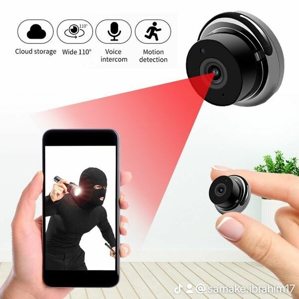 Mini caméra de sécurité WiFi