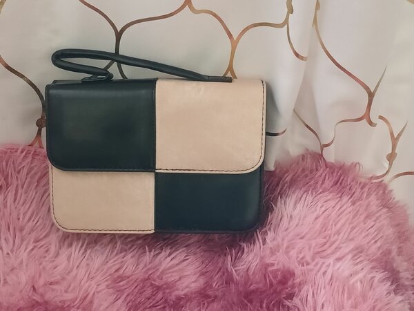 Chic Colorblock Crossbody Bag
