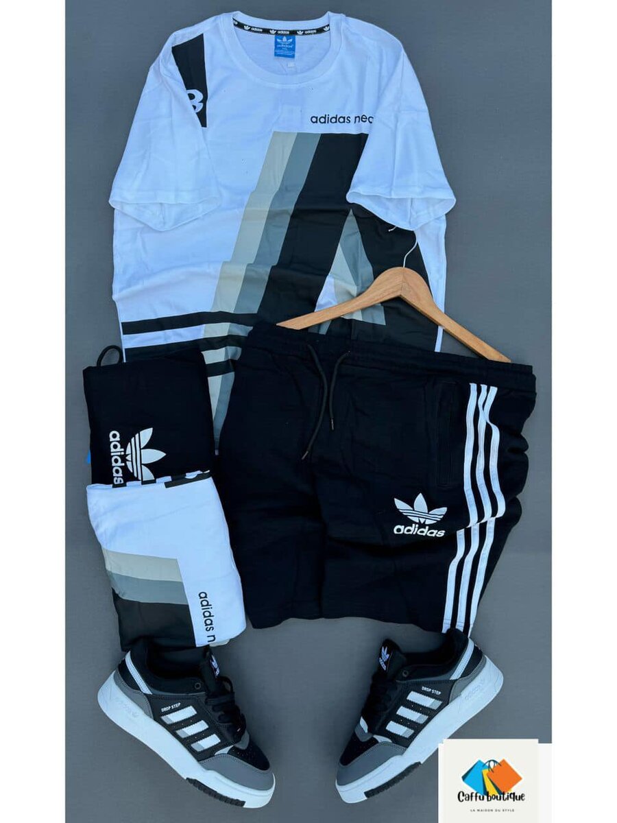 Un ensemble de vêtements pour hommes beaux et stylés (haut, bas)