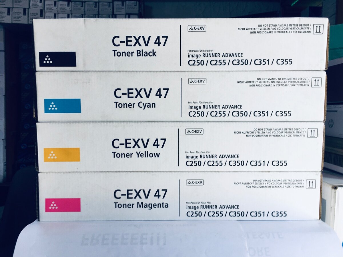 C-EXV 47 Toner Catridges