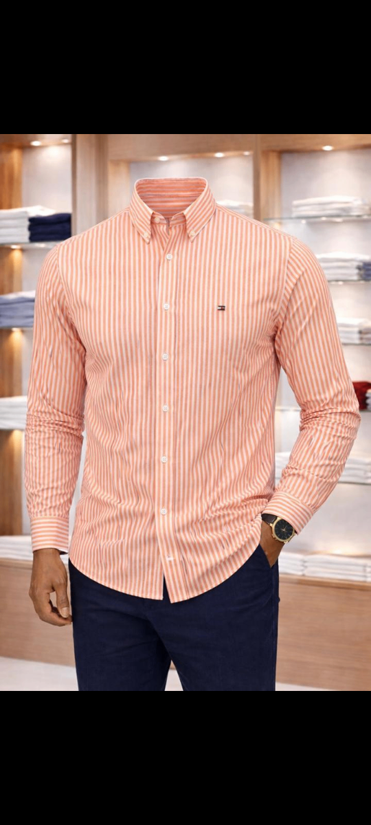 Chemise Homme Rayée Élégante