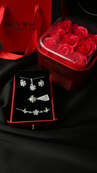 Серебряный комплект