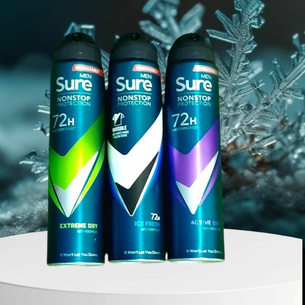 SURE MEN DEODORANT SPRAY [72HRS]