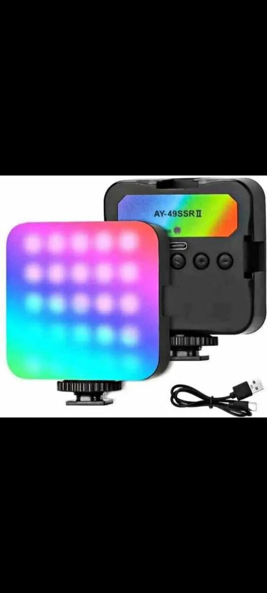 Lampe LED vidéo portable