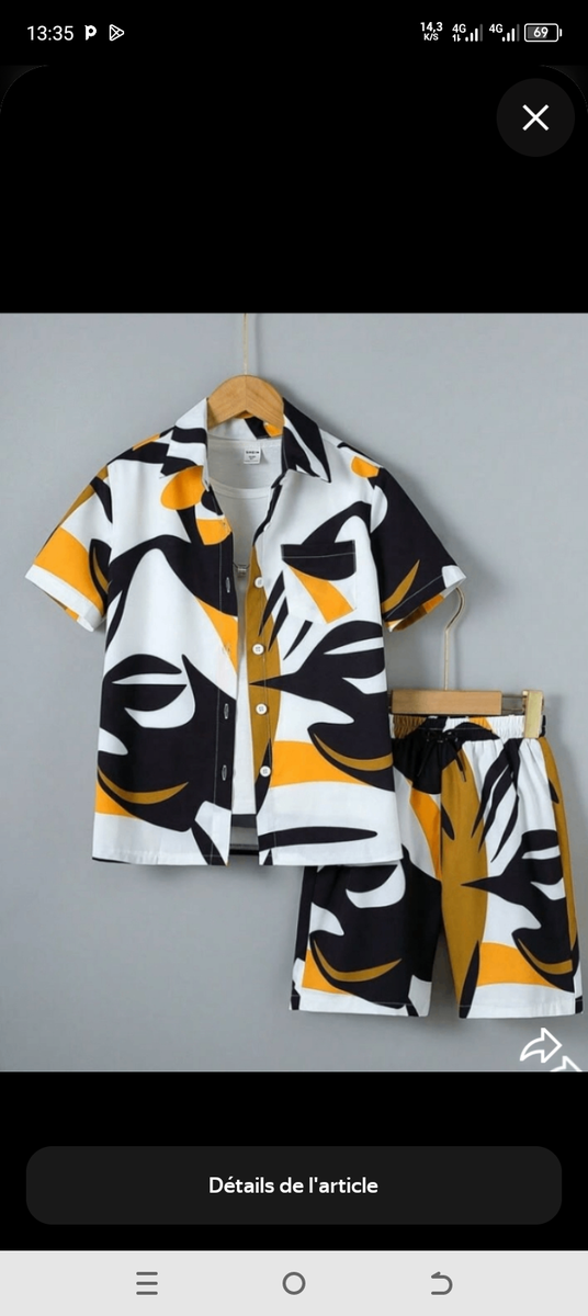 Ensembles d'été pour homme