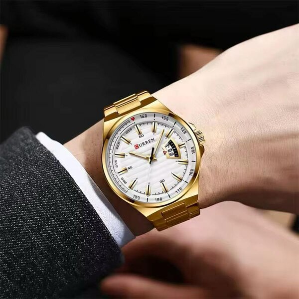 Montre Homme Dorée CURREN