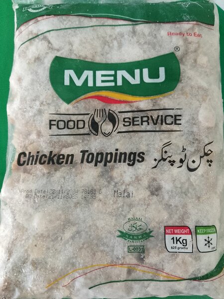Malai Chicken Topping