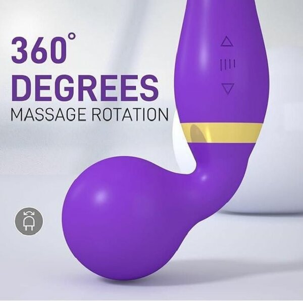 Vibromasseur Rotatif 360°