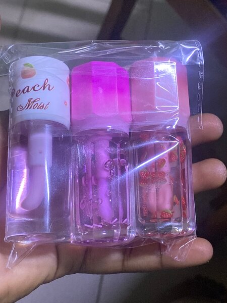 Ensemble brillant à lèvres fruité