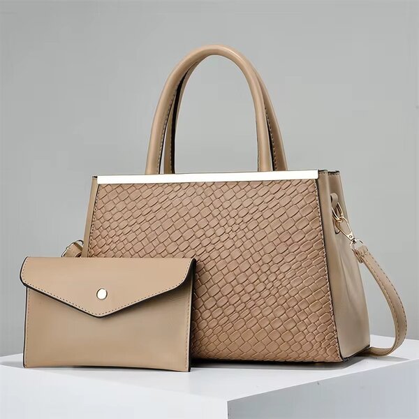 Ensemble Sac à Main croco