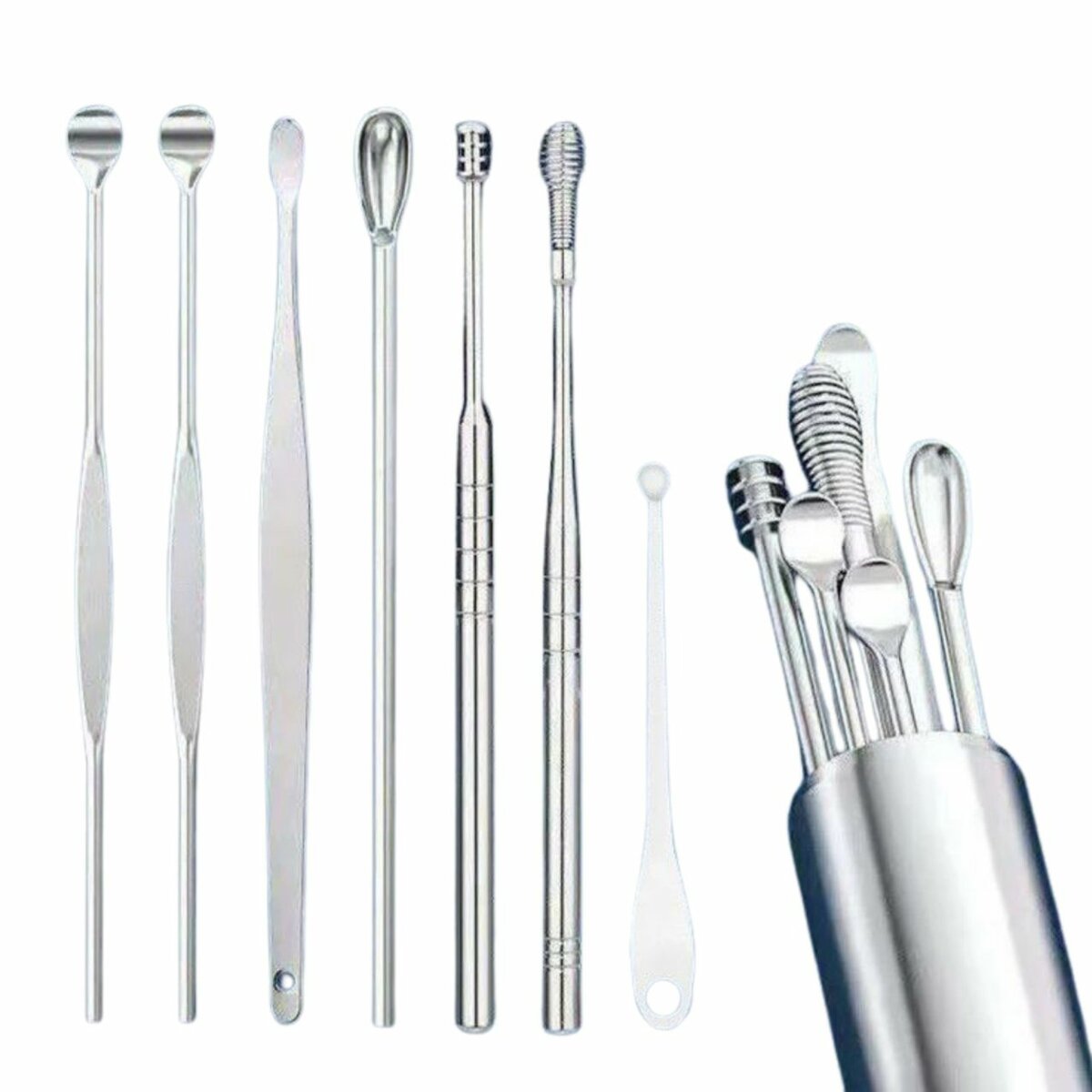6Pcs Ear Wax Cleansing Tool Set | Ear Wax Removal Kit