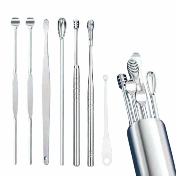 6Pcs Ear Wax Cleansing Tool Set | Ear Wax Removal Kit