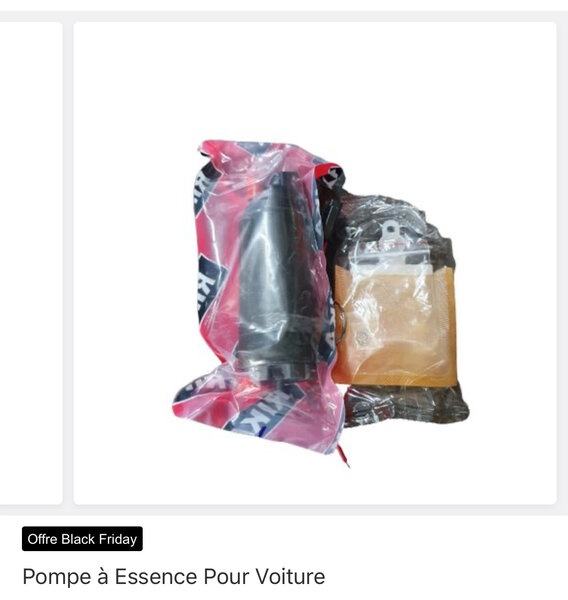 Pompe à essence pour voiture