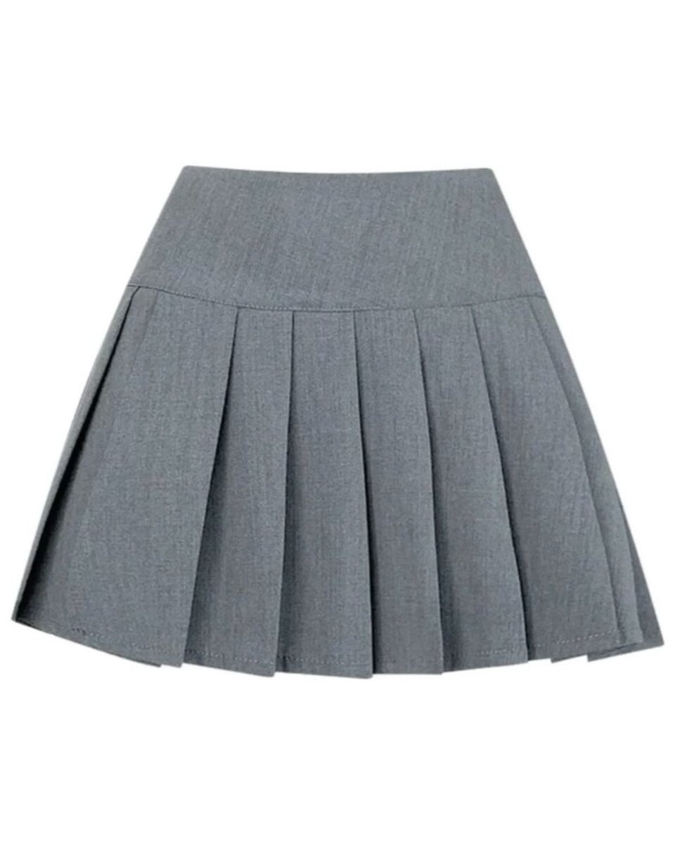 Jupe plissée élégante