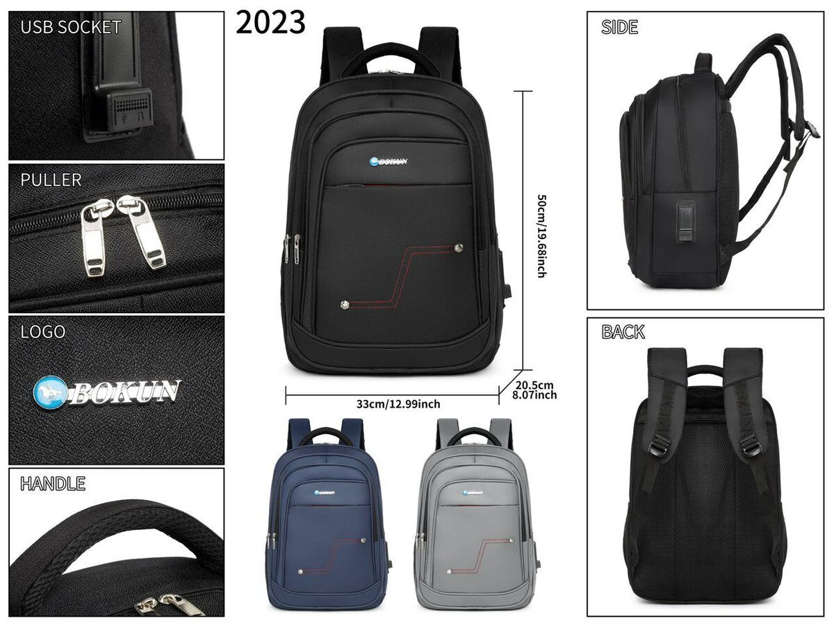 Bokun Travel Laptop Backpack