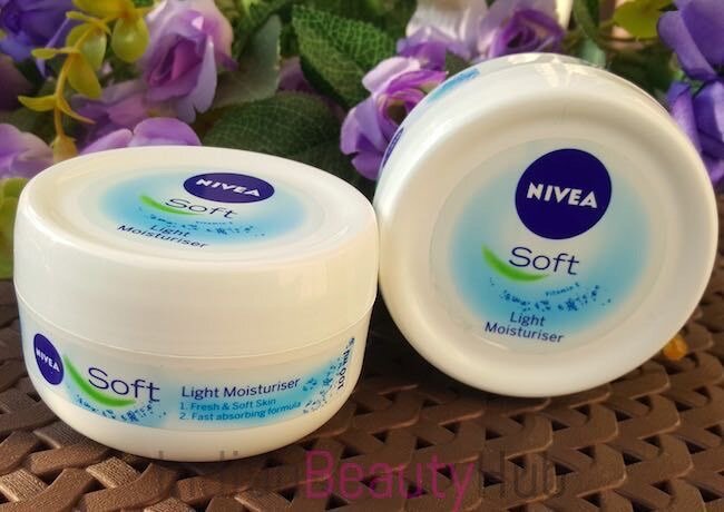 Nivea soft moisturizing cream for face body and hands