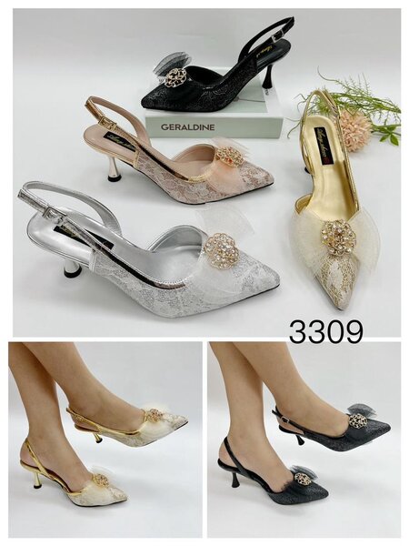 Escarpins élégants à strass