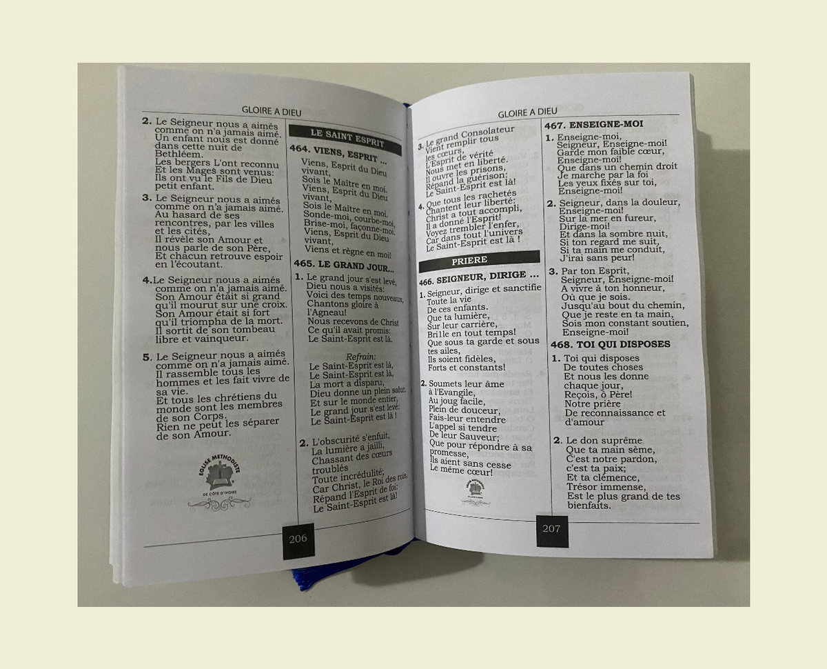 Gloire à Dieu Méthodiste