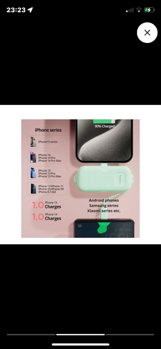 Power Bank C0505A - IPhone