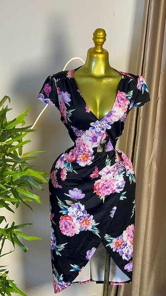 Robe Fleurie Élégante