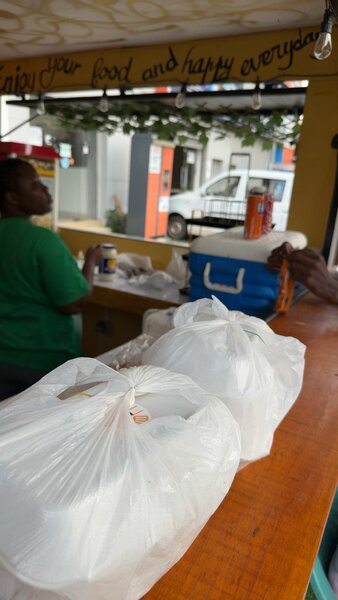 Assiette de Riz et Jus