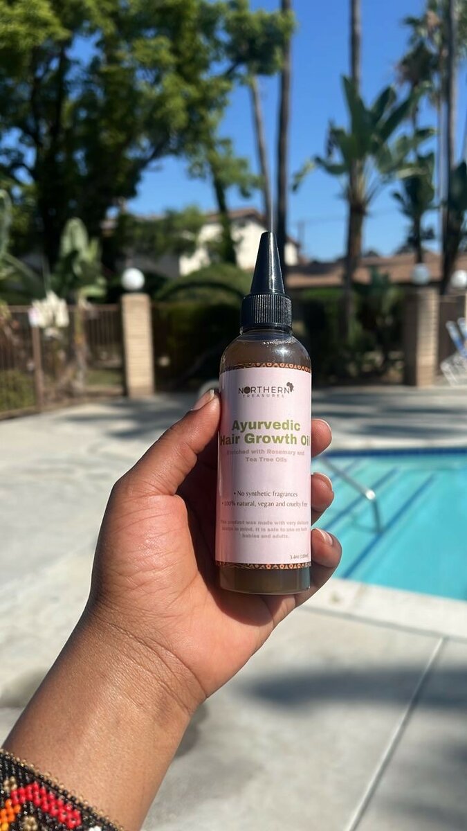 Ayurvedic hair growth oil