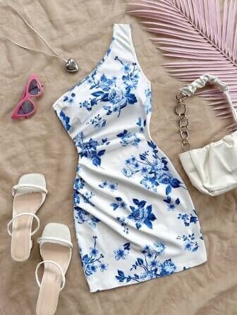 Robe fleurie pour femme