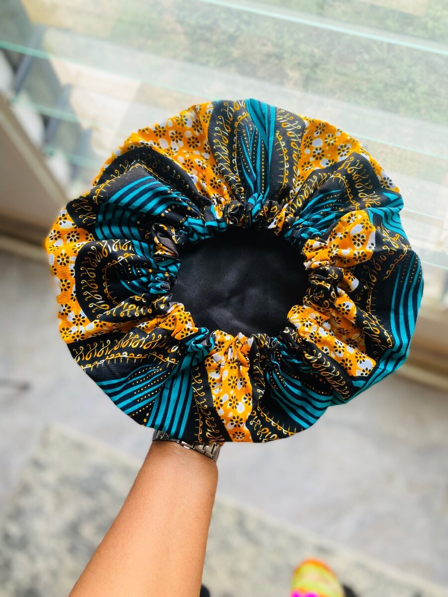 Bonnet Wax Africain Coloré