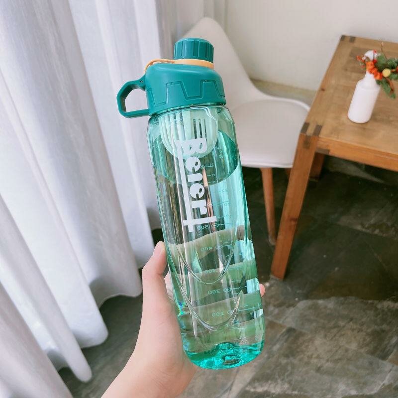 Bouteille d'eau sportive colorée