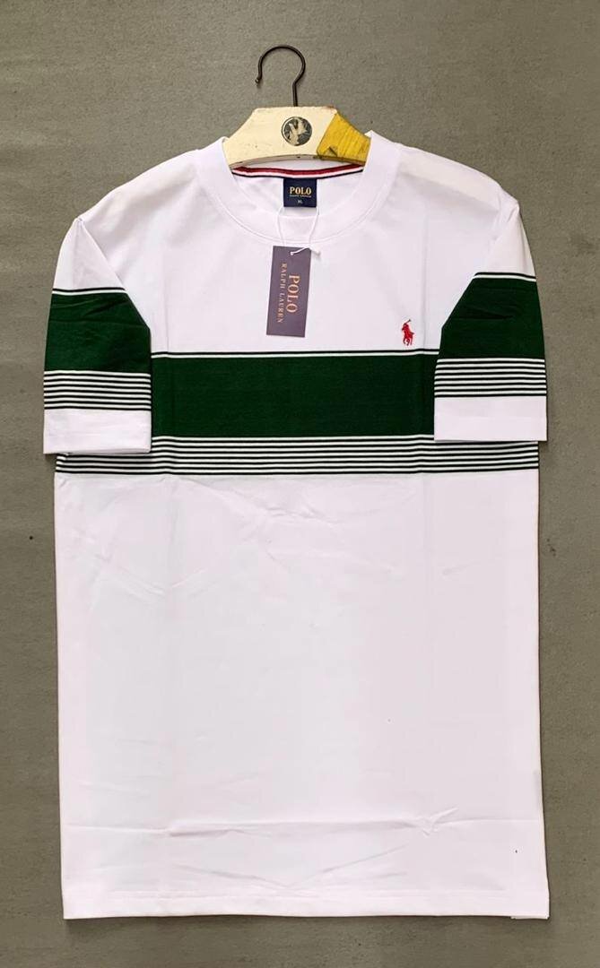 T-shirts à rayures pour hommes