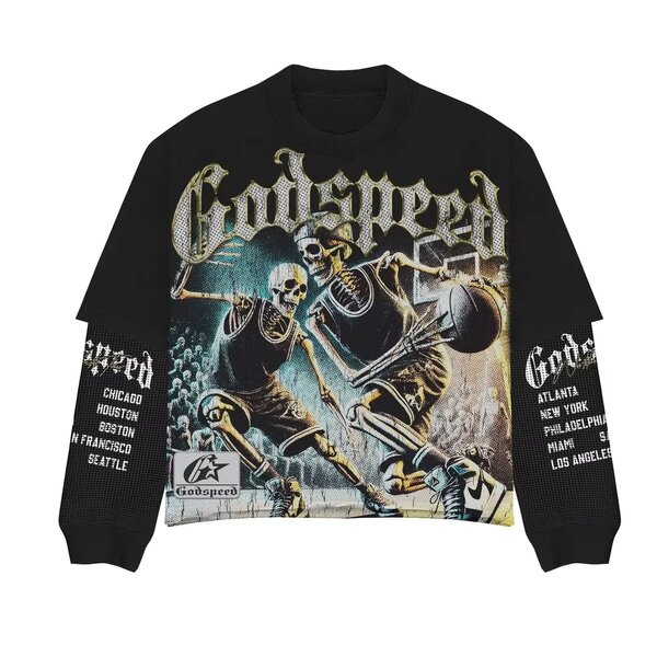 Sweat graphique "Godspeed" unisexe