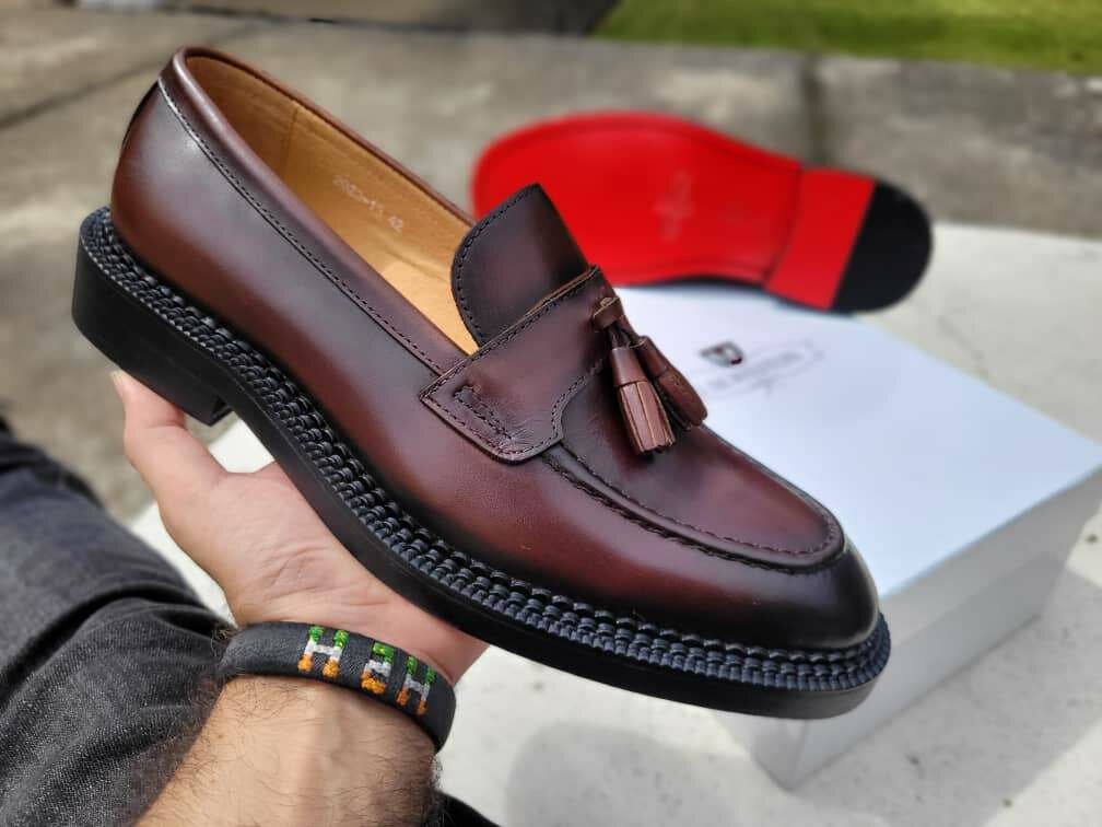 Chaussures en cuir élégantes