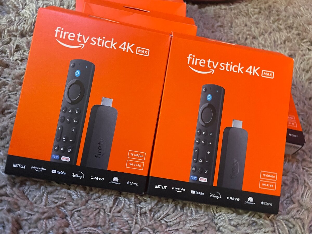 Amazon Firestick 4K max device