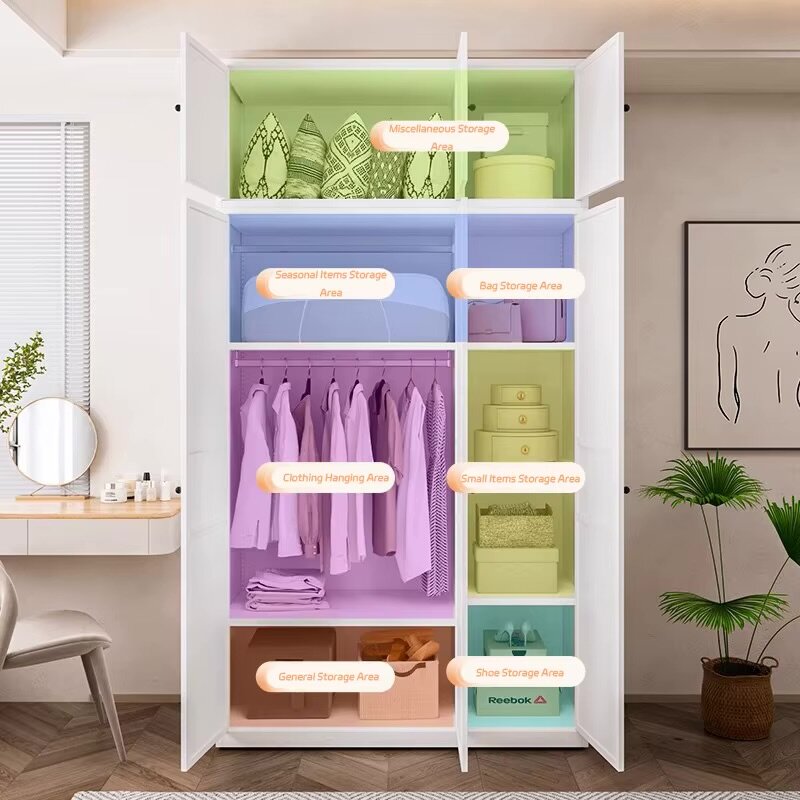 Armoire blanche moderne