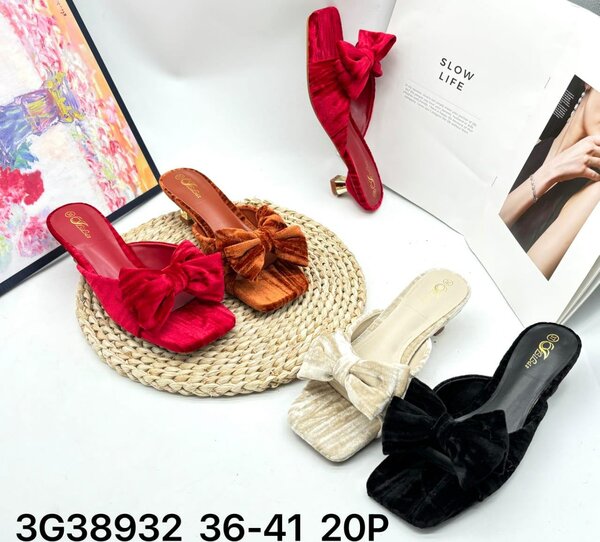 Rich aunty slippers heels